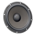 Głośnik średnio-niskotonowy Audiocircle CL-W6 165mm - widok na powlekaną membranę papierową