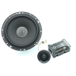Kompletny 2-drożny zestaw odseparowany Audiocircle FL-C6.2 MKII zawierający głośniki 165mm, tweetery i zwrotnice