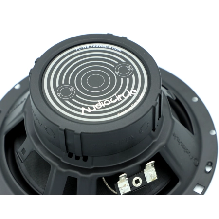 Tylna część woofera Audiocircle FL-C6.2 MKII układ magnetyczny, solidny kosz i złącza głośnikowe