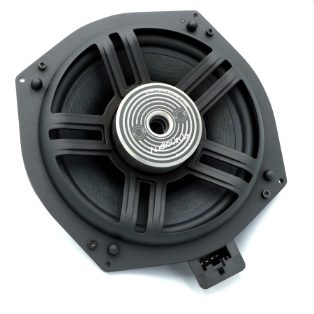 Para subwooferów podfotelowych Audiocircle IQ-S8 2 Ohm do BMW serii E F G z czarną membraną