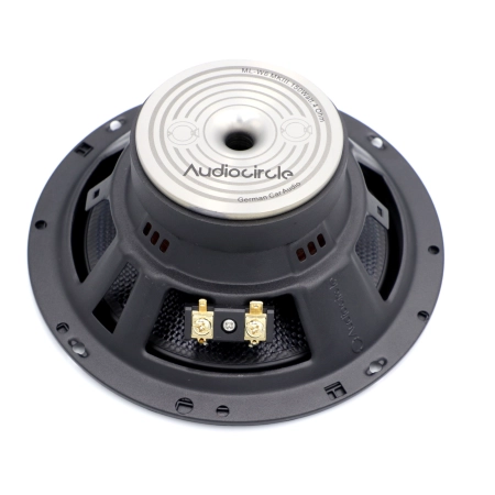 Stalowy kosz i układ magnetyczny głośnika basowego AudioCircle ML-W6