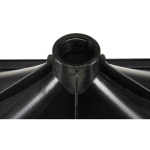 Tył falowodu Dayton Audio H6512 z widocznym standardowym gwintem montażowym 1-3/8 cala na driver