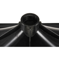 Tył falowodu Dayton Audio H6512 z widocznym standardowym gwintem montażowym 1-3/8 cala na driver