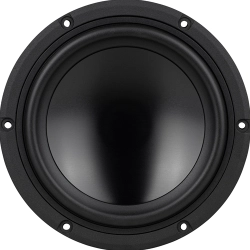 Głośnik Dayton Audio SIG180-4 Signature Series 180mm 4 Ohm widok od strony czarnej aluminiowej membrany