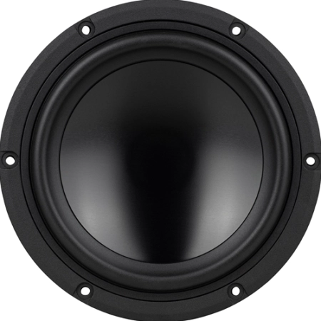 Głośnik Dayton Audio SIG180-4 Signature Series 180mm 4 Ohm widok od strony czarnej aluminiowej membrany