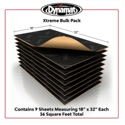 Dynamat Xtreme Bulk Pack mata tłumiąca 9 arkuszy 81,2cm x 45,7cm (3,34m2)