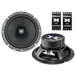 Głośnik woofer Excursion SHX-6C z lekką membraną kompozytową ADC i zwrotnicami.