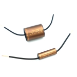 Porównanie wielkosci kondensatorów Amber z-cap 0,10 vs 0,01 uf