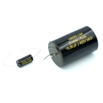 Czarny kondensator polipropylenowy Jantzen Audio Cross-Cap 0,15 uF vs 15 uf