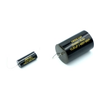 Czarny kondensator polipropylenowy Jantzen Audio Cross-Cap 0,68 uF vs 15 uf
