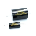Czarny kondensator polipropylenowy Jantzen Audio Cross-Cap 2 uF vs 20 uf