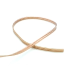 Zbliżenie na płaski kabel głośnikowy Jantzen Audio 2x1,5mm z miedzi 99,99%