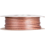 Przezroczysty płaski kabel głośnikowy Jantzen Audio 15 AWG 2x1,5mm z miedzi 99,99%