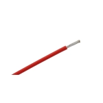 Czerwony przewód 1 x 2,5 mm2 w teflonie Jantzen Audio 13 AWG