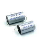 Porównanie wielkości kondensatorów Jantzen Audio Silver Z-Cap: 4,7 uF vs 6,8 uF