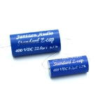 Porównanie rozmiaru Standard Z-Cap 22 vs 8,2 uf