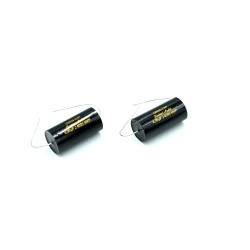 Czarny kondensator polipropylenowy Jantzen Audio Cross-Cap 3,3uF vs 4,7uf