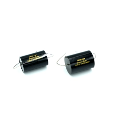 Czarny kondensator polipropylenowy Jantzen Audio Cross-Cap 8,2 uF vs 10 uf