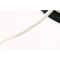 Biały przewód głośnikowy z czystej miedzi Jantzen Audio 2x2,5 mm2 (13 AWG)