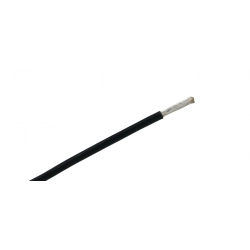 Czarny przewód 1 x 2,5 mm2 w teflonie Jantzen Audio 13 AWG