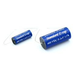 Porównanie rozmiaru Standard Z-Cap 1,5 vs 8,2 uf