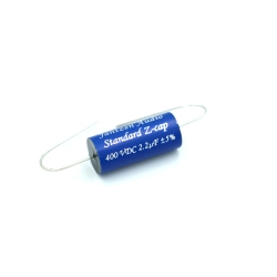 Kondensator osiowy Jantzen Audio Standard Z-Cap 2,20 uF 400VDC niebieski