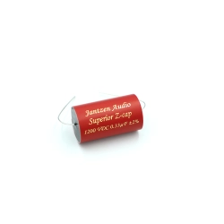 Czerwony kondensator High-End Jantzen Audio Superior Z-Cap 0,33 uF 1200VDC