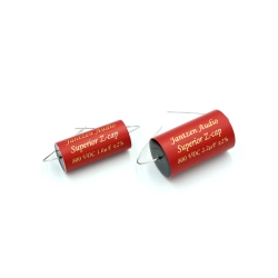 Porównanie kondensatorów Superior Z-Cap 1 uf vs 2,2 uf
