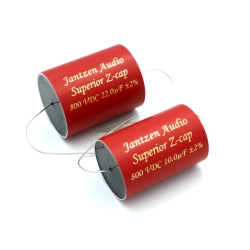 Porównanie wielkosci kondensatorów Superior z-cap 10 vs 22 uf