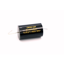 Kondensator Jantzen Audio Cross Cap 12 uF 400VDC - element do budowy zwrotnicy głośnikowej