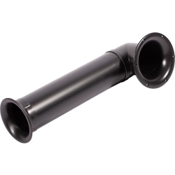 Kompletny kątowy tunel bass-reflex Jantzen Audio 051-0051 o średnicy 70 mm i długości 400 mm z profilowanymi kołnierzami