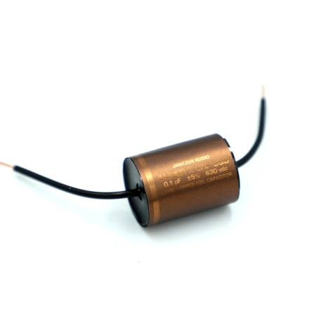 Kondensator miedziany Jantzen Audio Amber Z-Cap C&B 0,10 uF 100 nf 630VDC