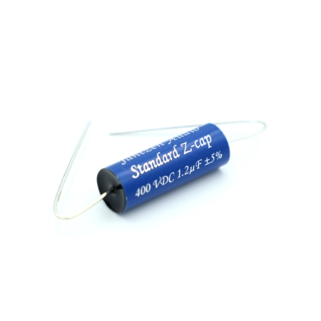 Niebieski kondensator Jantzen Audio Standard Z-Cap 1,20 uF 400VDC