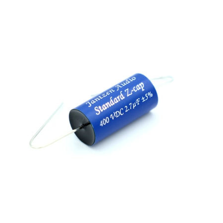 Niebieski kondensator Jantzen Audio Standard Z-Cap 2,70 uF 400VDC