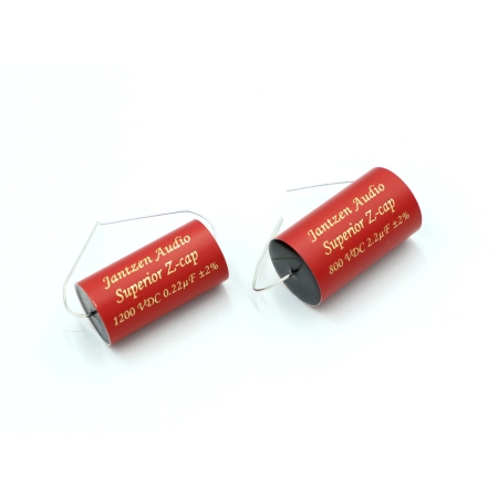 Porównanie kondensatorów Superior Z-Cap 0,22 vs 2,2 uf