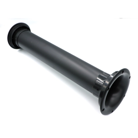 Złożony tunel bass-reflex Jantzen Audio 051-0052 o średnicy 70 mm i długości 400 mm z profilowanymi kołnierzami