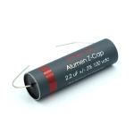 Kondensator z czystej folii aluminiowej Jantzen Audio Alumen Z-Cap 2,20 uF 100VDC w grafitowej obudowie