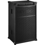 Monacor SKYROCK – potężny przenośny głośnik system PA 129 dB widok z przodu
