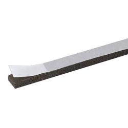 Samoprzylepna uszczelka głośnikowa Monacor MDM-5 o długości 150 cm i szerokości 10 mm w kolorze ciemnoszarym.