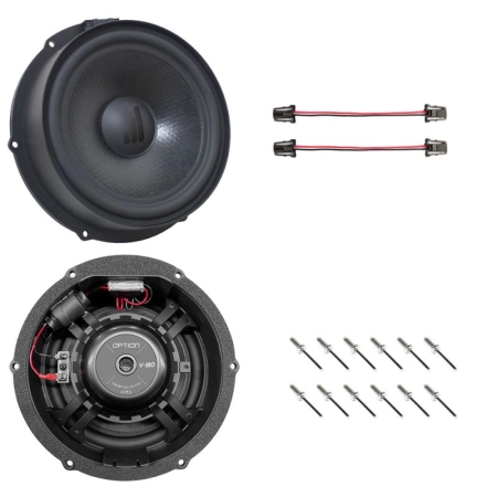 Głośniki Option V-180 - zestaw głośników 180 mm do Skoda Kodiaq plug & play