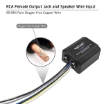 Konwerter Recoil ALOC2 - dwu kanałowy konwerter Hi-Low na RCA z remote