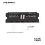 Wzmacniacz Recoil DI1200.1 - 1 x 1200 watt