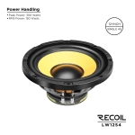 Głośnik niskotonowy Recoil LW12S4 - subwoofer 1 x 4 ohm 12