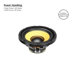 Głośnik niskotonowy Recoil LW8S4 - subwoofer 1 x 4 ohm 8