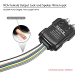 Konwerter Recoil MALOC2 - dwu kanałowy miniaturowy konwerter Hi-Low na RCA z remote