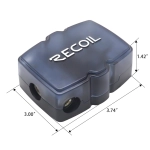 Recoil MFH13 - Oprawa bezpiecznikowa rozdzielacz MiniANL wej 3 x 0/2/4 AWG wyj 3 x 4/8 AWG