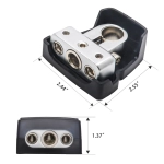 Recoil PBT-2014 - zestaw dwóch klem (+ i -) 2 x 0/2/4 AWG 1 x 4/8 AWG (2 szt)