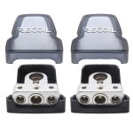 Recoil PBT-1024 - zestaw dwóch klem (+ i -) 1 x 0/2/4 AWG 2 x 4/8 AWG (2 szt)