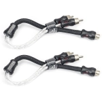 Rozdzielacz RCA typu Y Recoil PCI1F – 1 żeńskie gniazdo na 2 męskie wtyki RCA