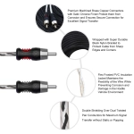 Kabel RCA Recoil PCI217 5m (17ft) z miedzi beztlenowej OFC 99,99 procent